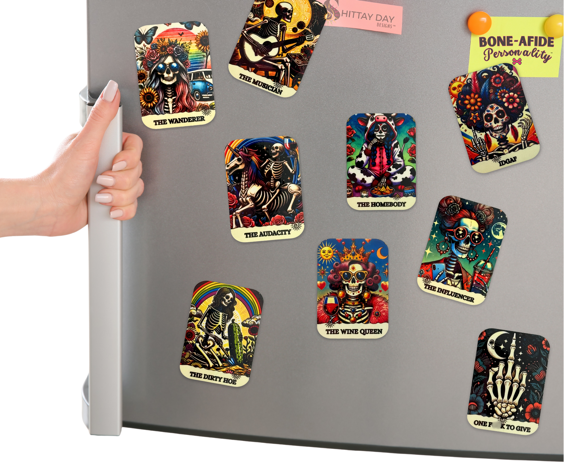 BONE-AFIDE PERSONALITY MAGNETS