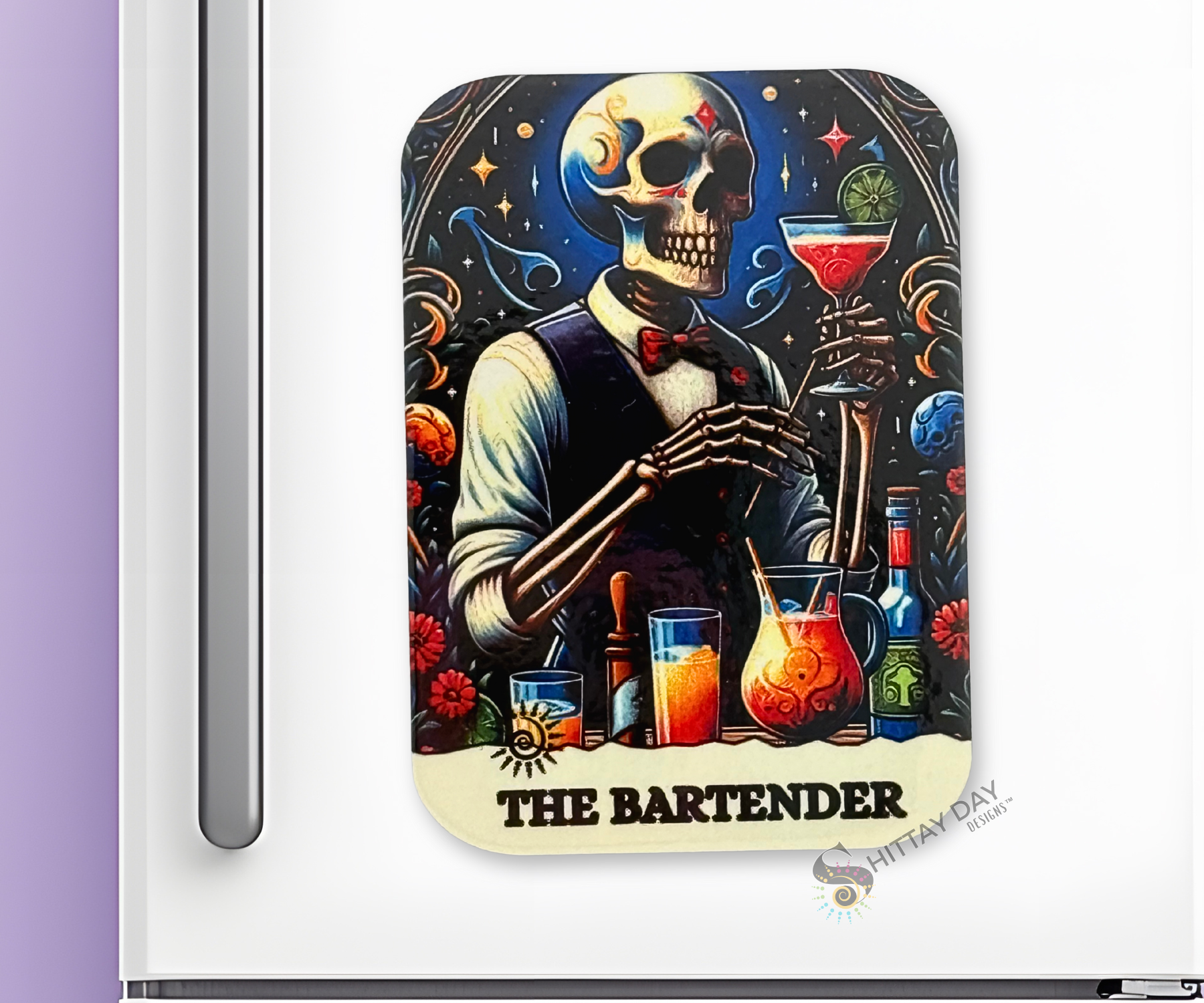 THE BARTENDER BONE-AFIDE PERSONALITY MAGNET