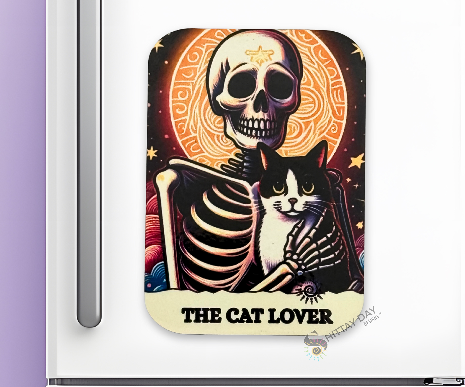 THE CAT LOVER BONE-AFIDE PERSONALITY MAGNET