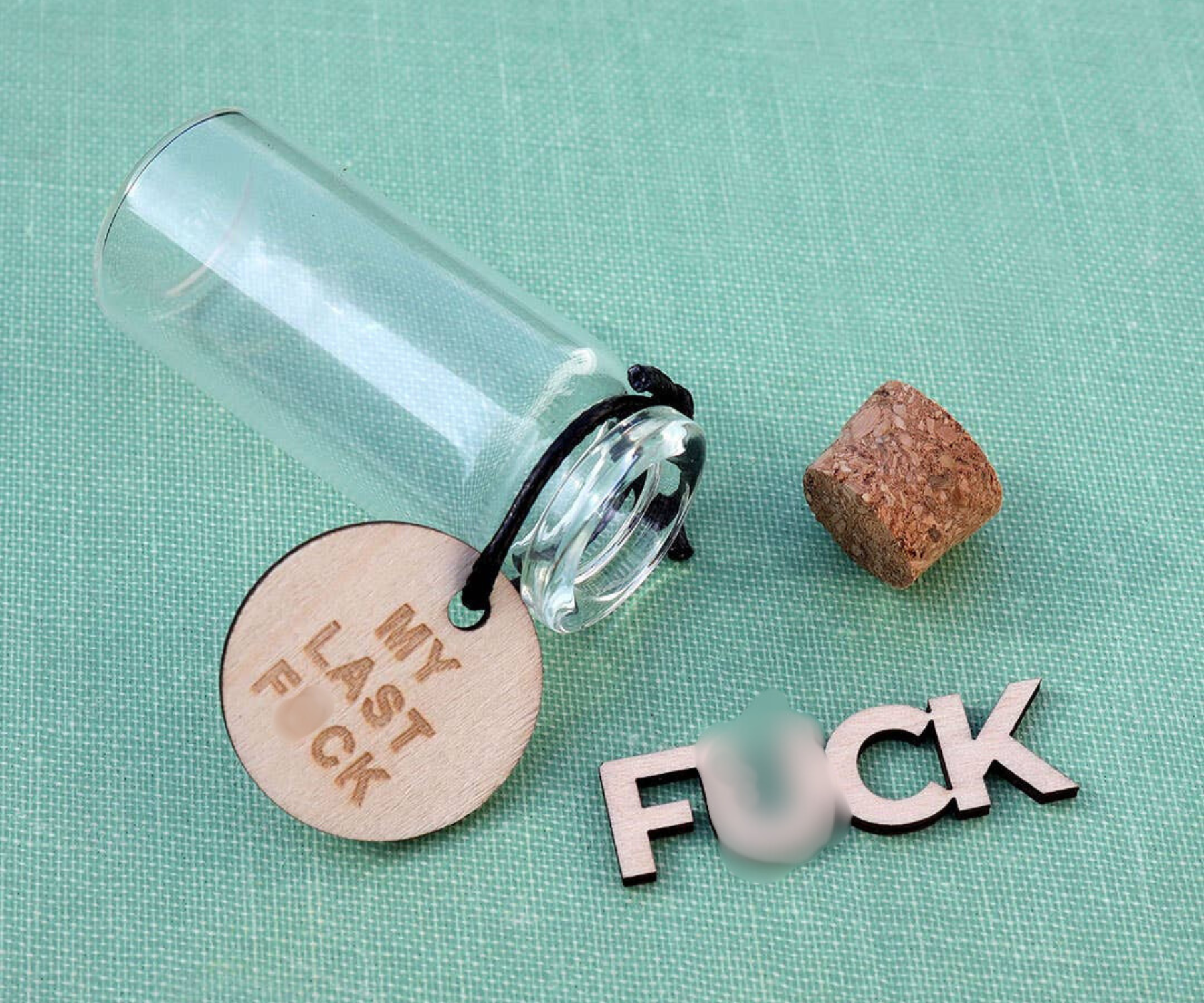 MY LAST F*CK  POCKET JAR  Funny Novelty Gift