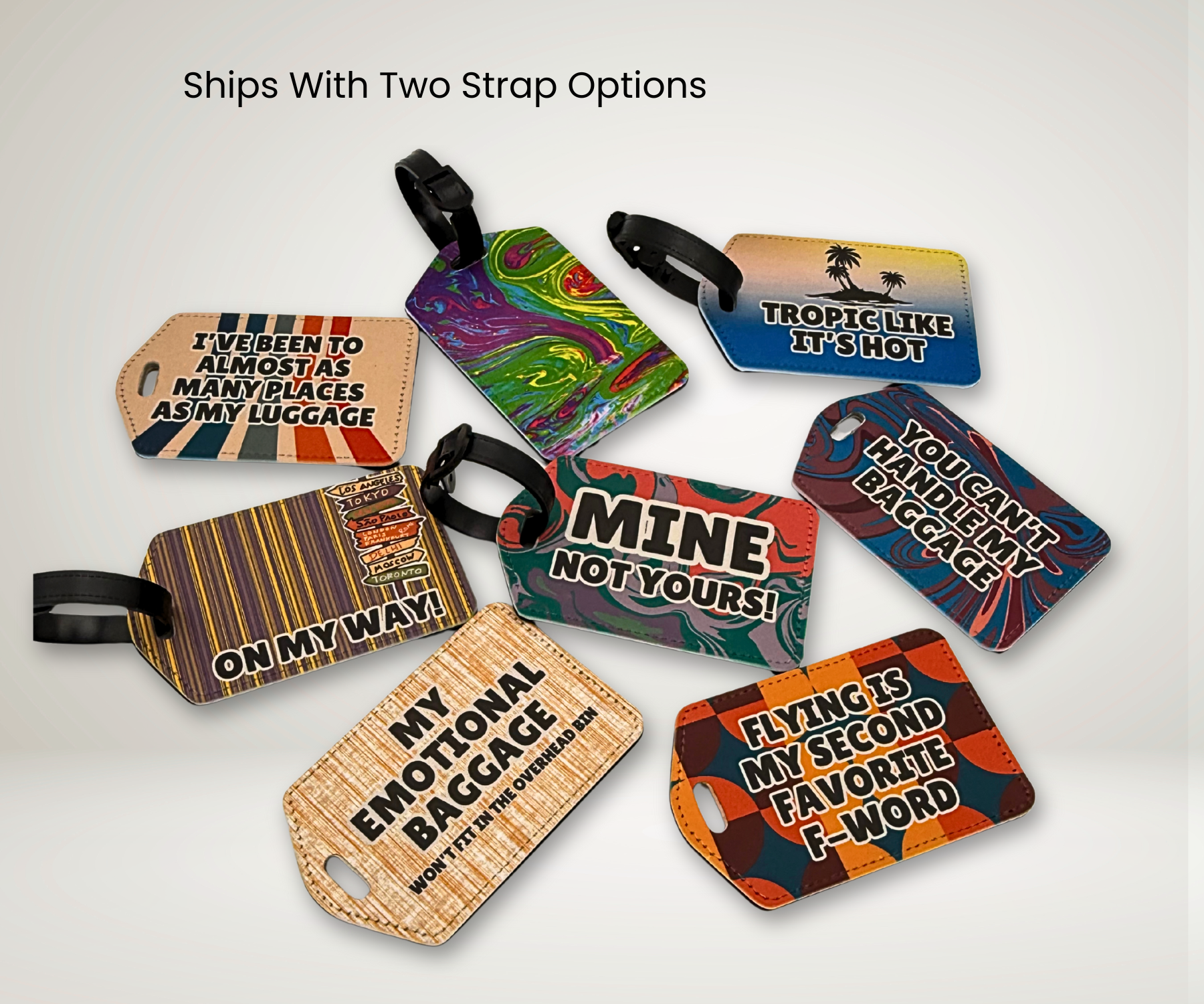 ON MY WAY! LUGGAGE TAG