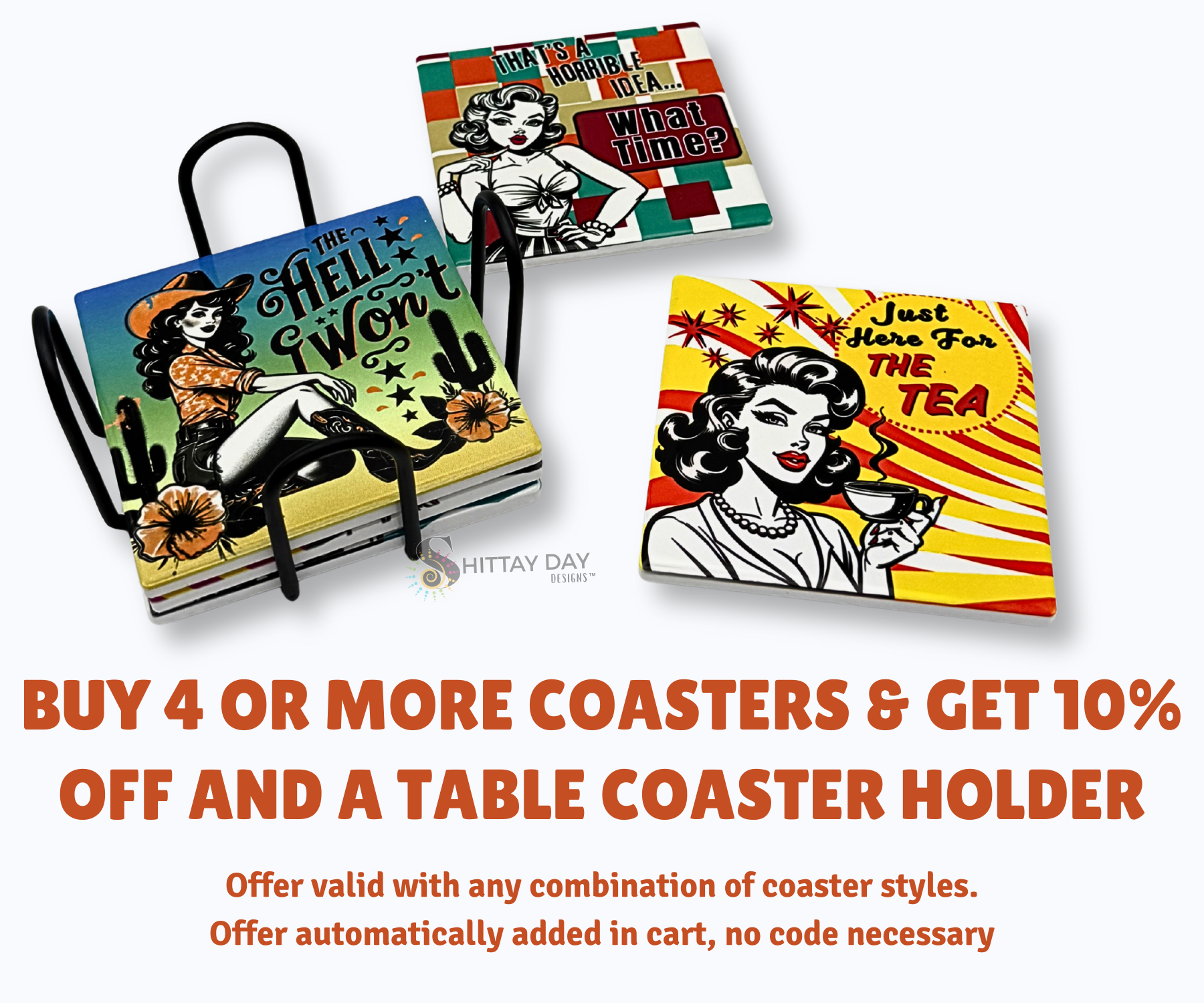 RESPECTFULLY CERAMIC COASTER