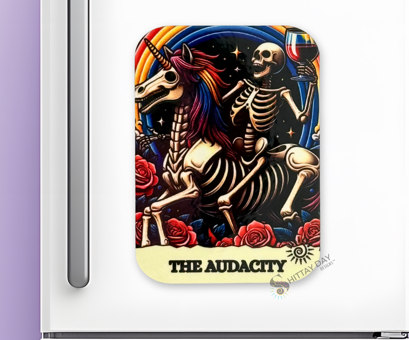 THE AUDACITY BONE-AFIDE PERSONALITY MAGNET