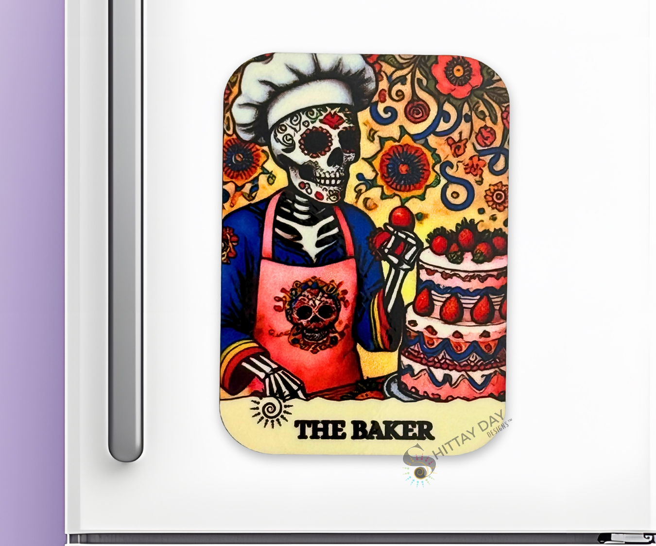 THE BAKER BONE-AFIDE PERSONALITY MAGNET
