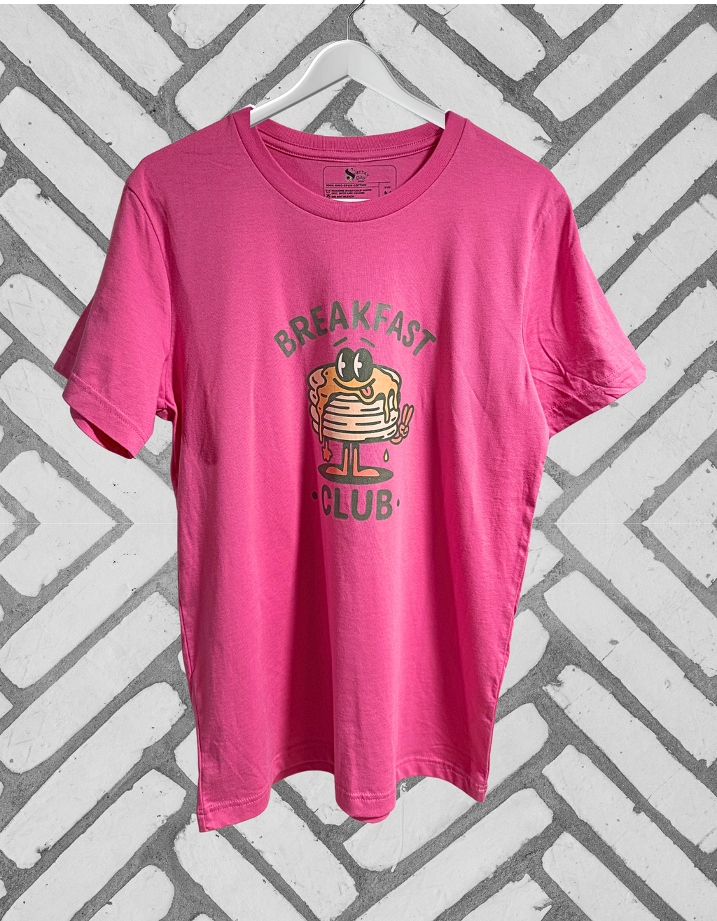 THE BREAKFAST CLUB - PINK-VINTAGE DINER INSPIRED 100% COTTON T-SHIRT (Copy)