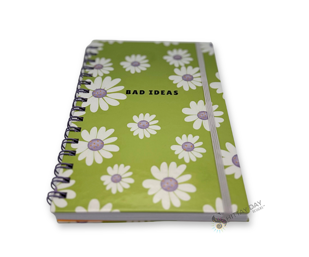 BAD IDEAS CUTE FUNNY WIRE BOUND JOURNAL