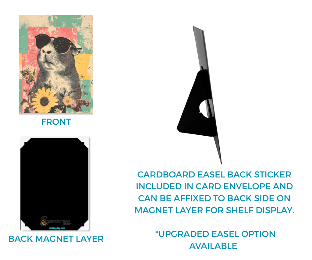 CAPYBARA SPIRIT ANIMAL CARDSIGN GREETINGS