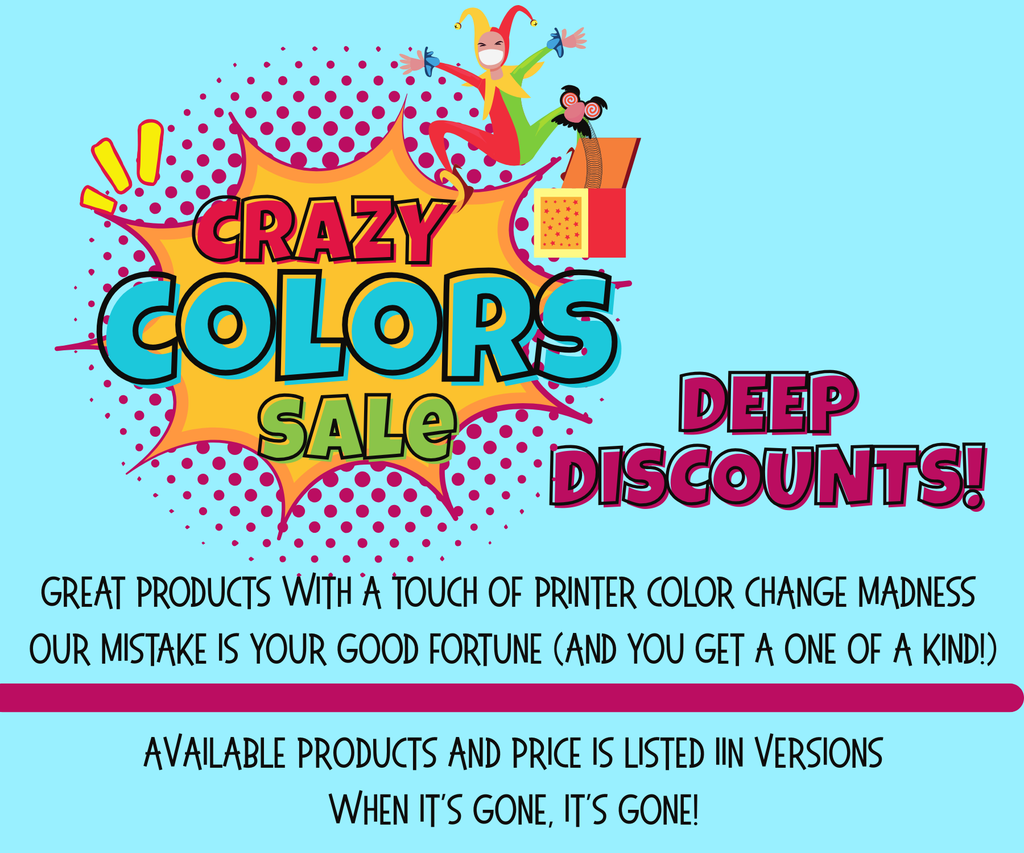 COASTERS - CRAZY COLORS SALE ITEMS