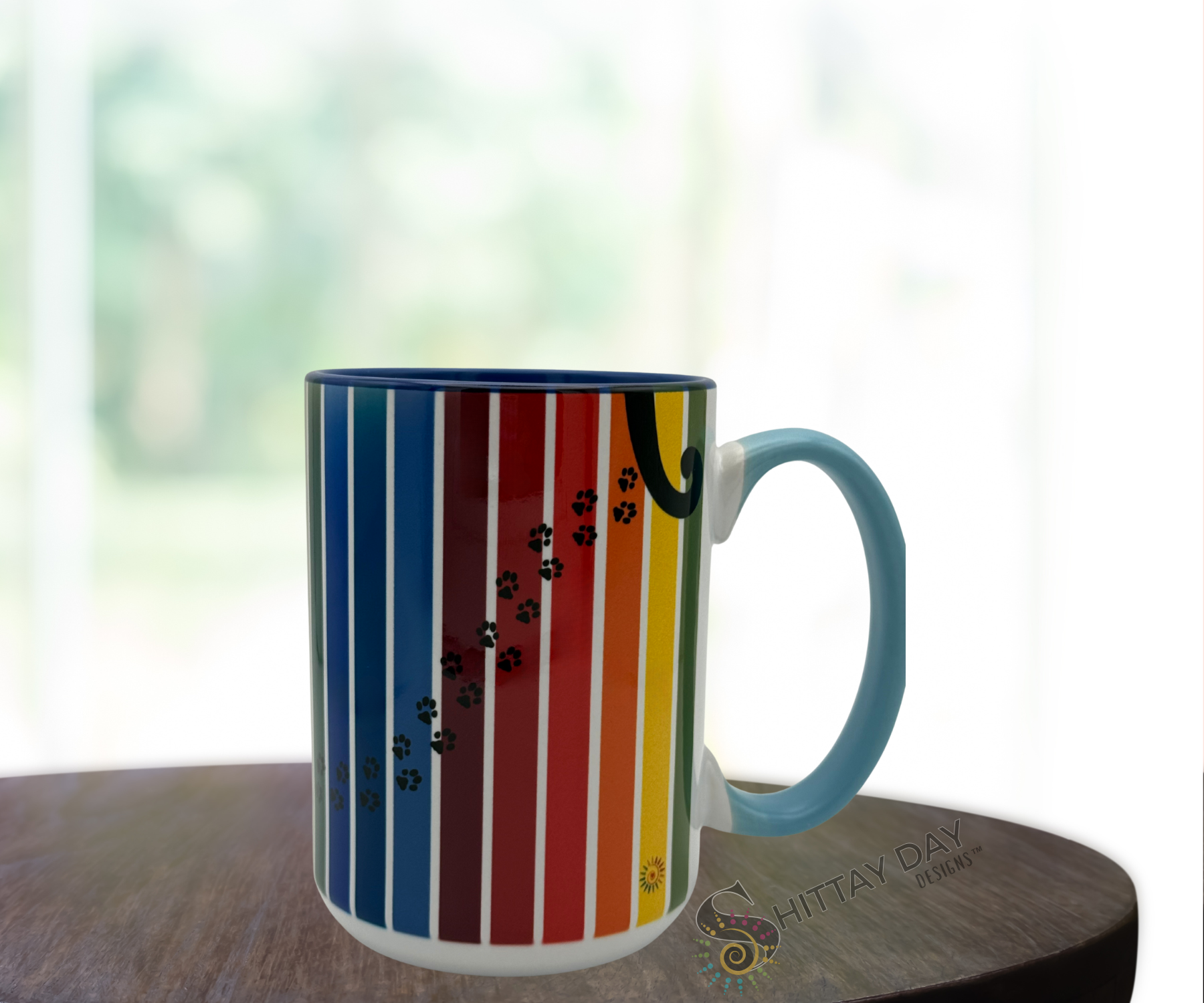 EW, PEOPLE KITTY CERAMIC MUG 15oz