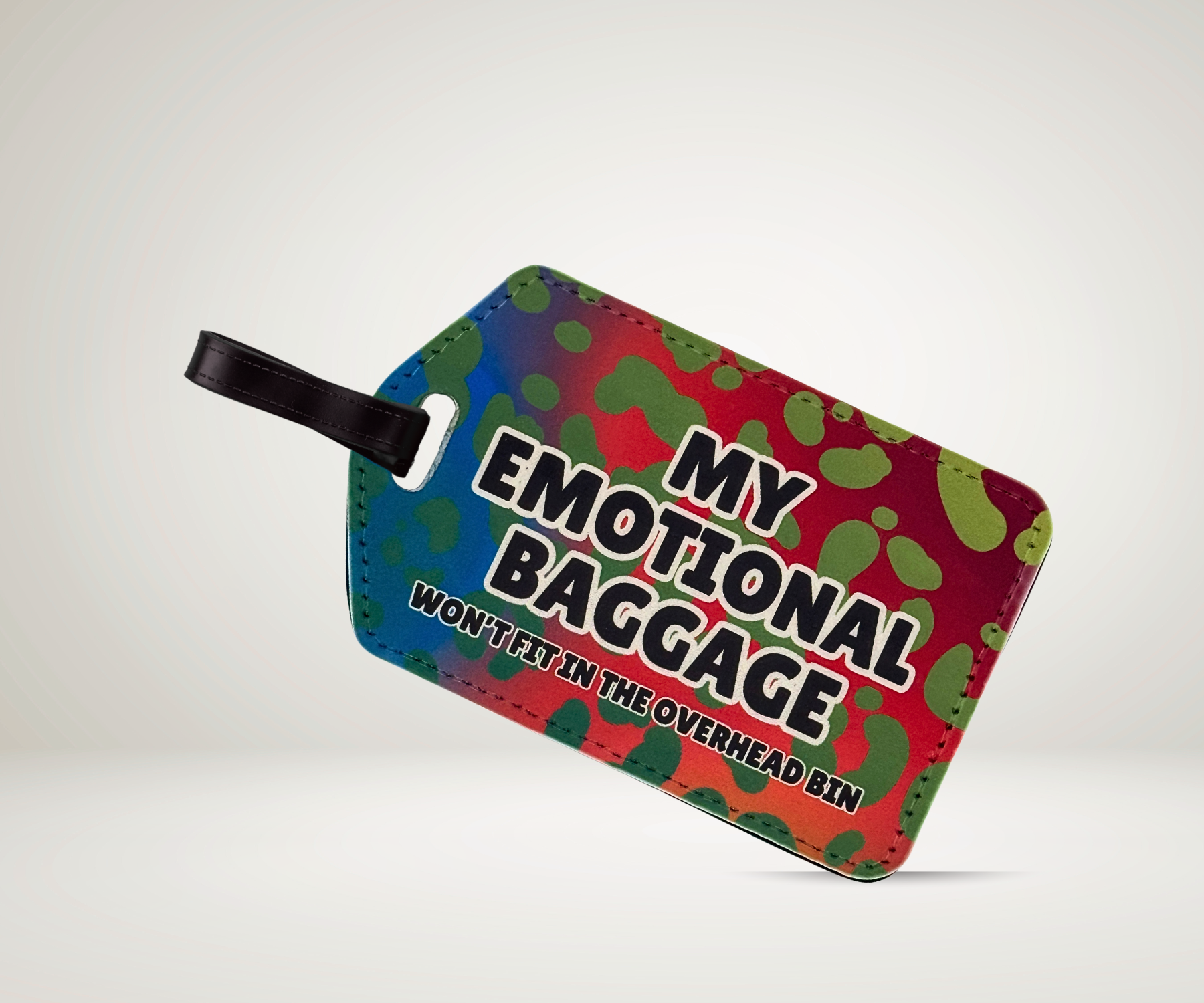 EMOTIONAL BAGGAGE LUGGAGE TAG Version 1