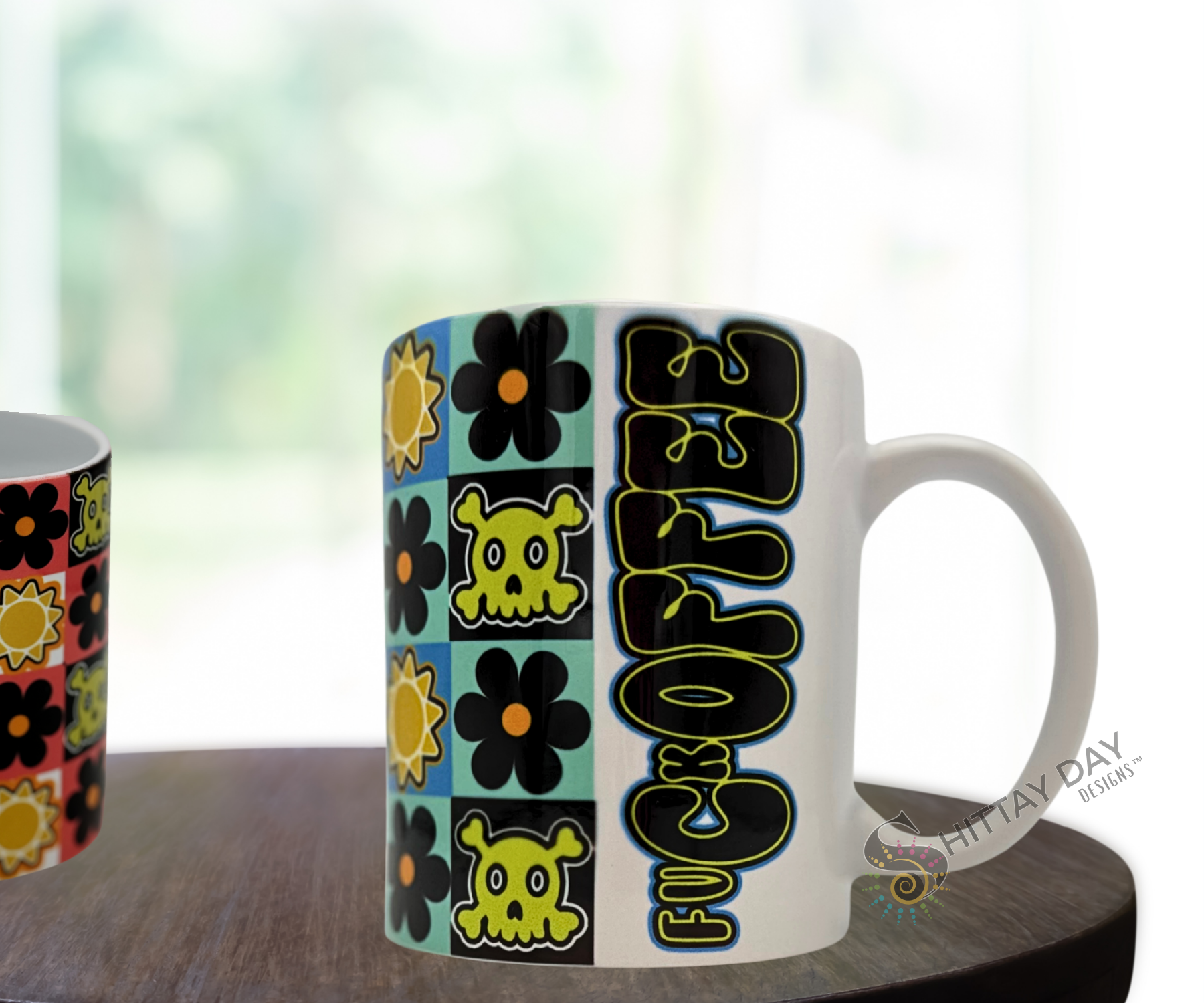 FUC-OFF-EE CERAMIC MUG BLUE