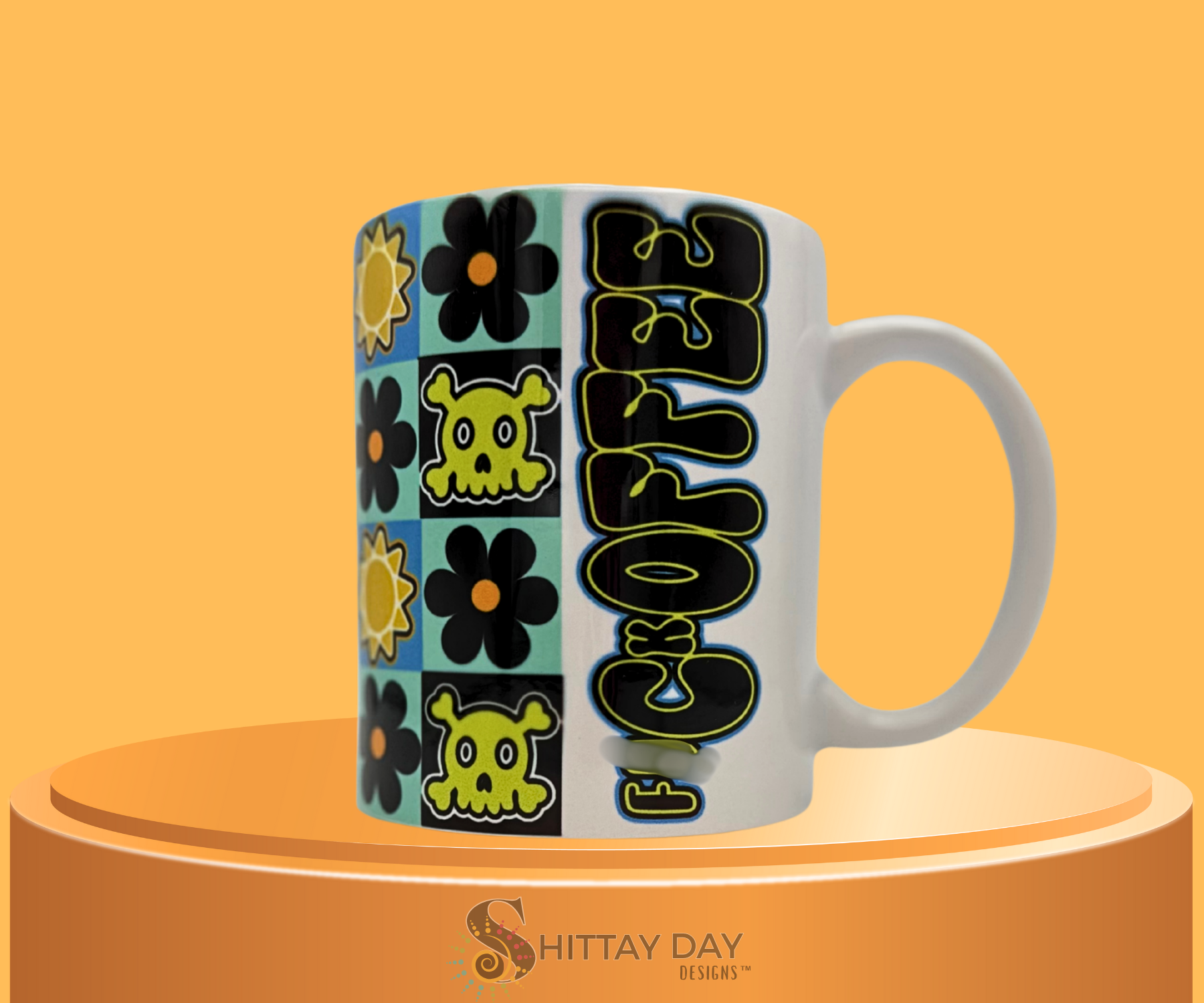 FUC-OFF-EE CERAMIC MUG BLUE