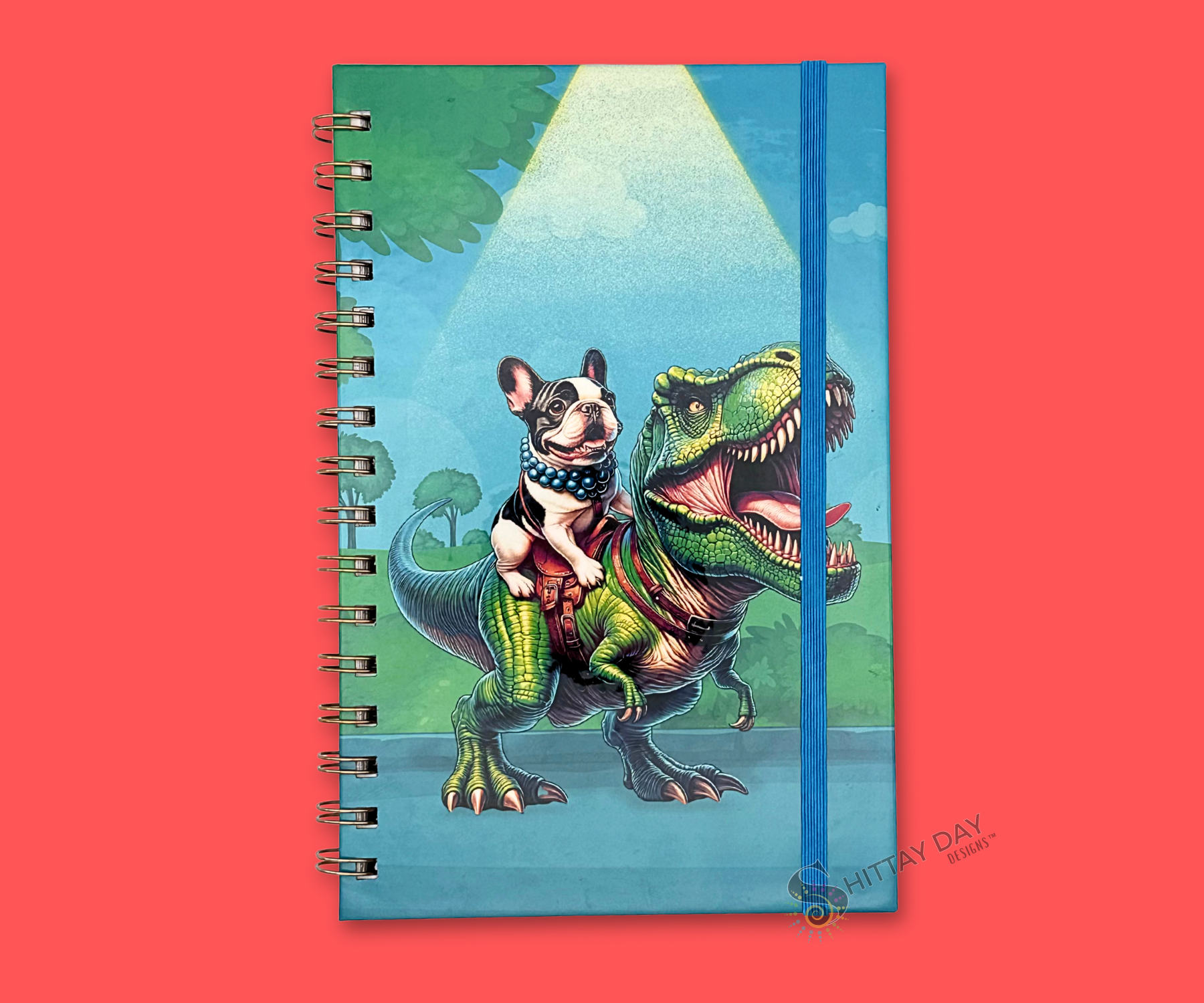 'FIERCE' CUTE FUNNY WIRE BOUND JOURNAL