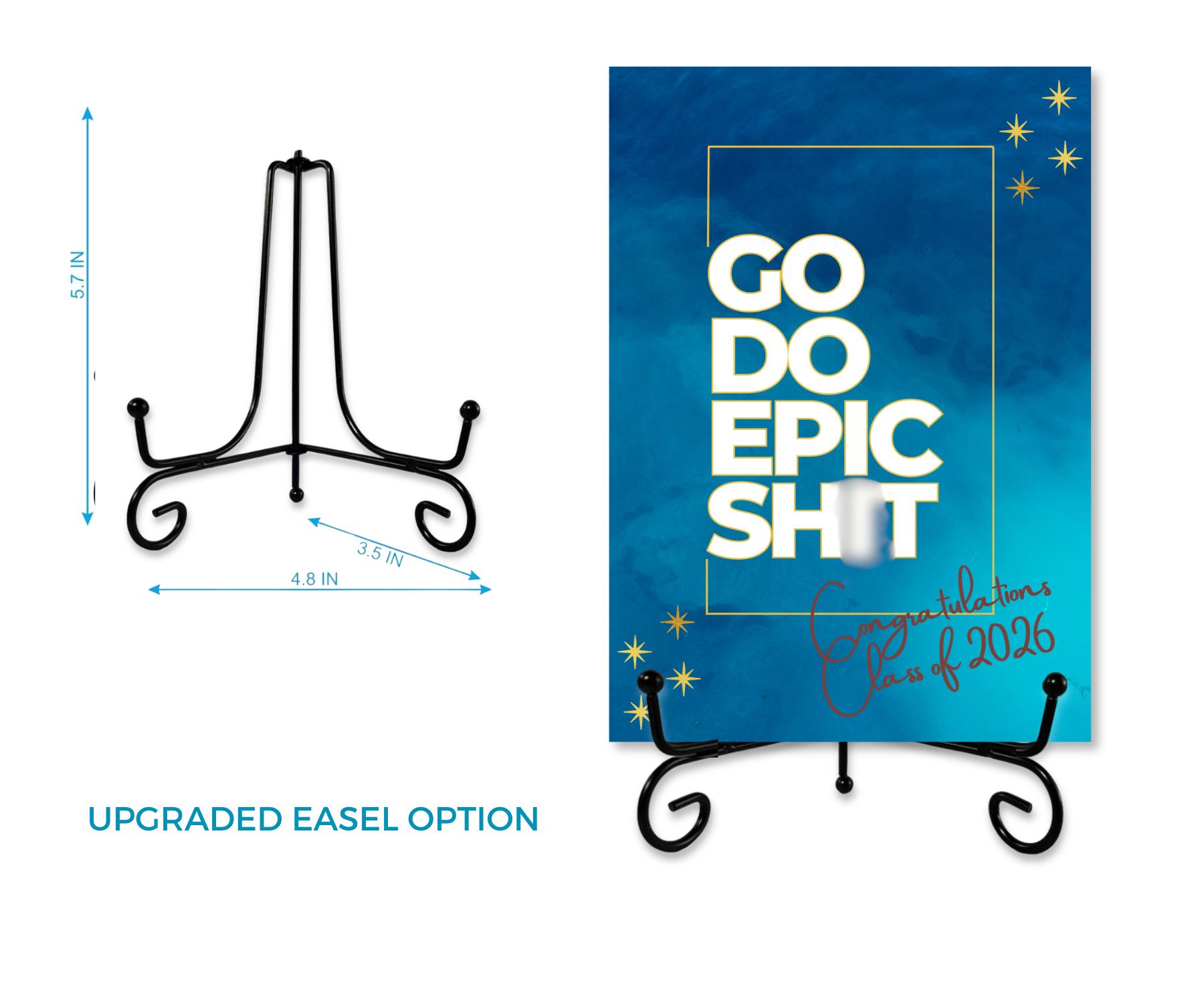 GRADUATION - GO DO EPIC SHIT CARDSIGN GREETINGS