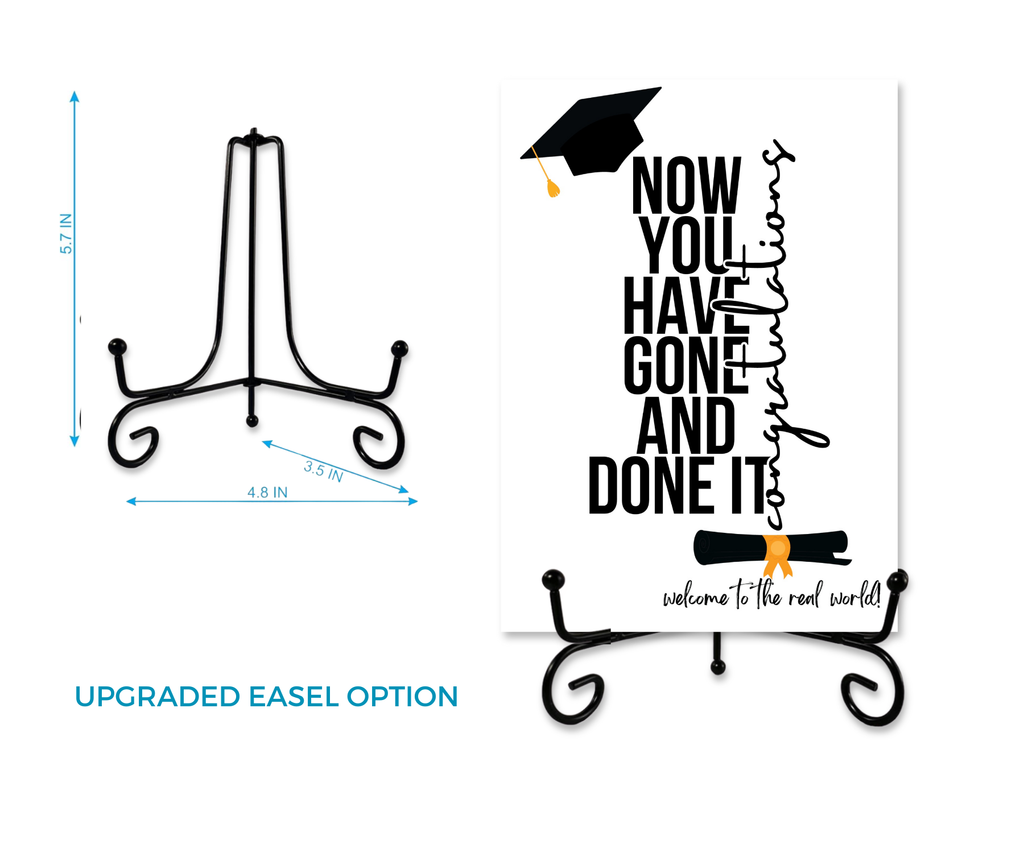 GRADUATION - NOW YOU'VE GONE AND DONE IT CARDSIGN GREETINGS