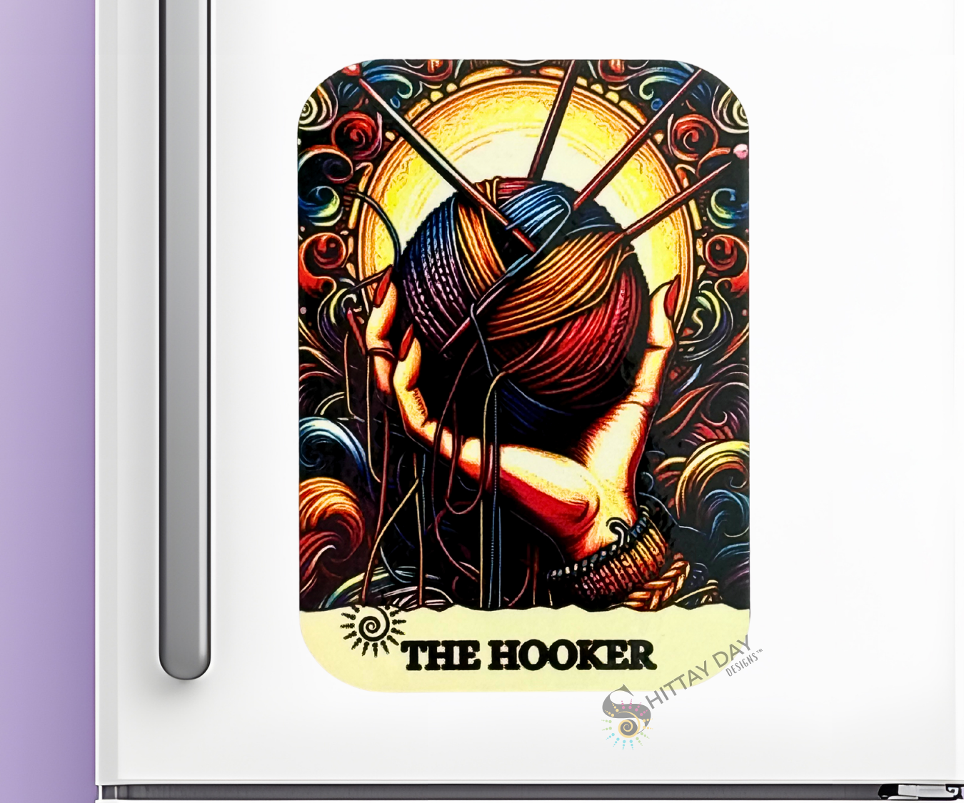 THE HOOKER BONE-AFIDE PERSONALITY MAGNET
