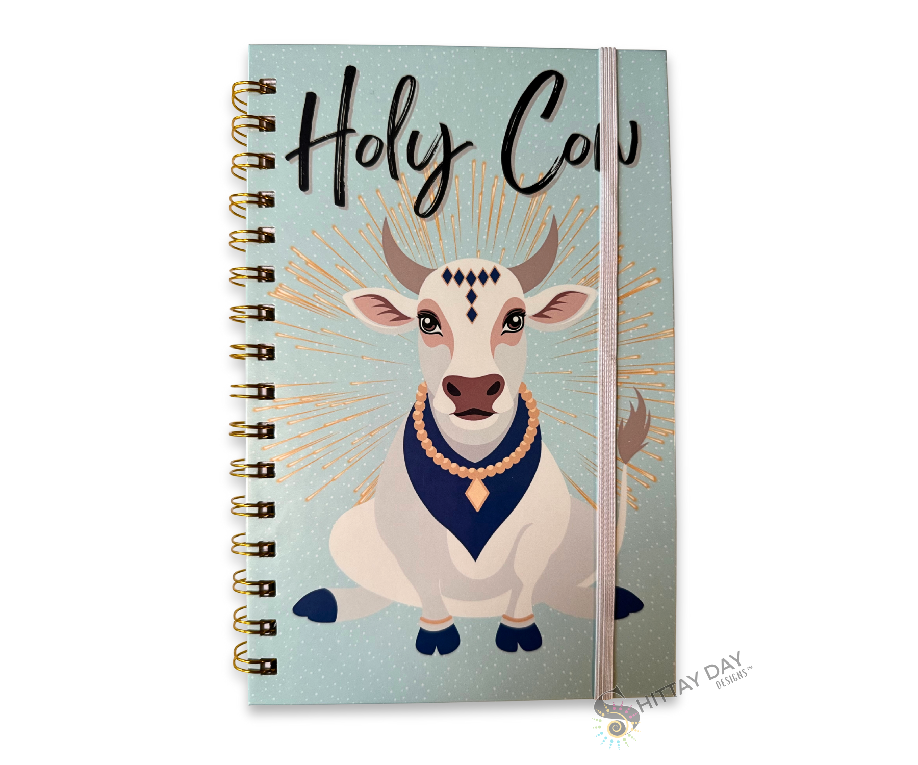HOLY COW CUTE SILLY WIRE BOUND JOURNAL