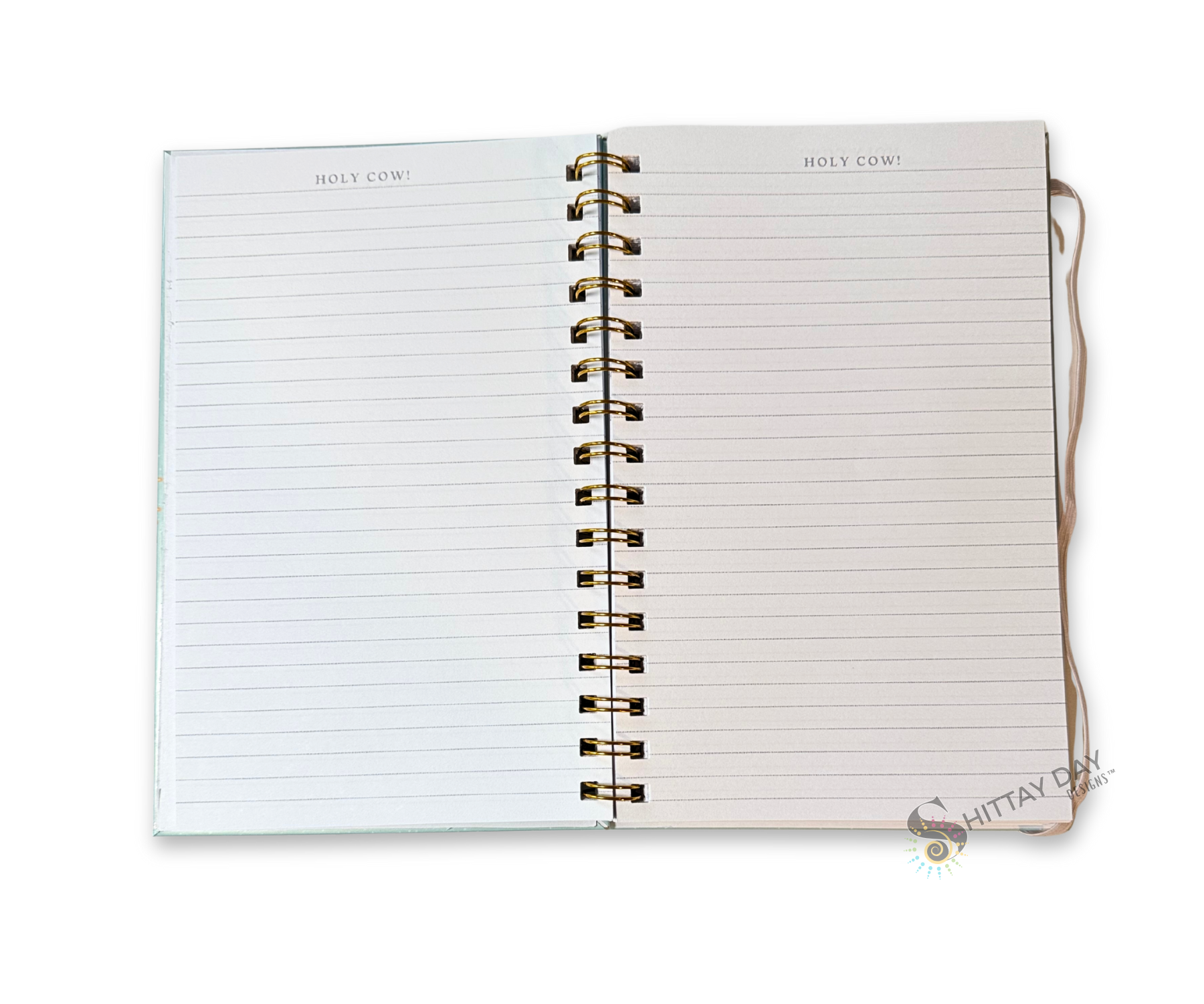 HOLY COW CUTE SILLY WIRE BOUND JOURNAL