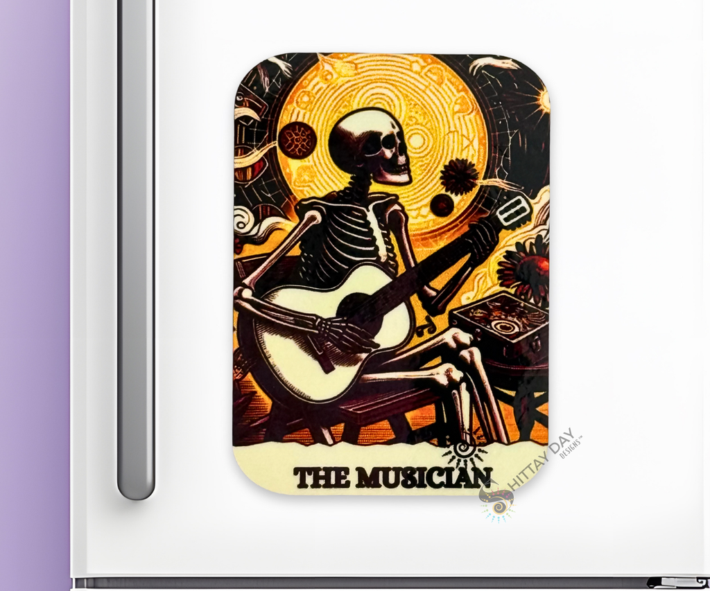THE MUSICIAN  BONE-AFIDE PERSONALITY MAGNET