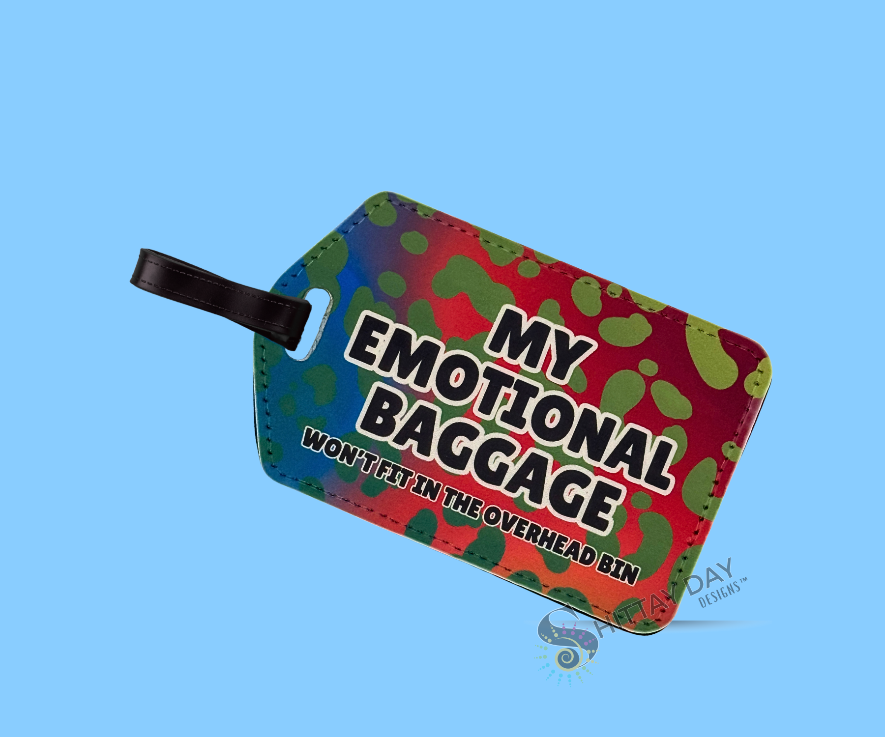 EMOTIONAL BAGGAGE LUGGAGE TAG Version 1