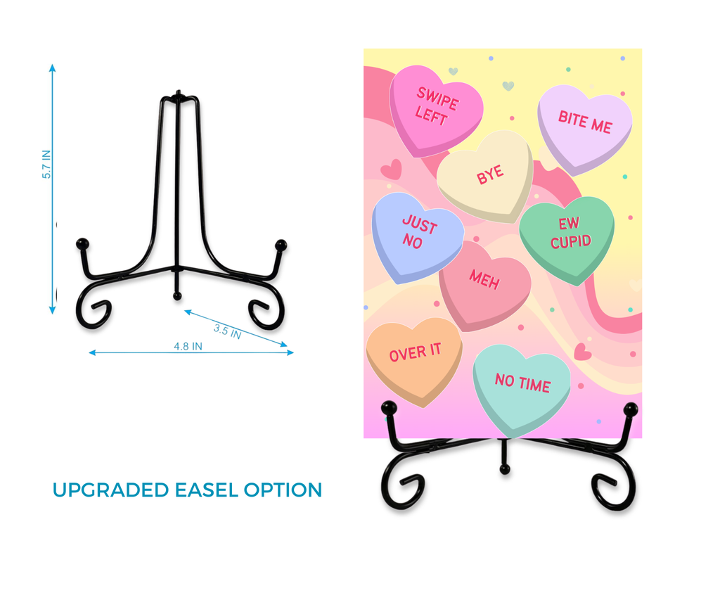 NOT SO SWEET CANDY HEARTS CARDSIGN GREETINGS
