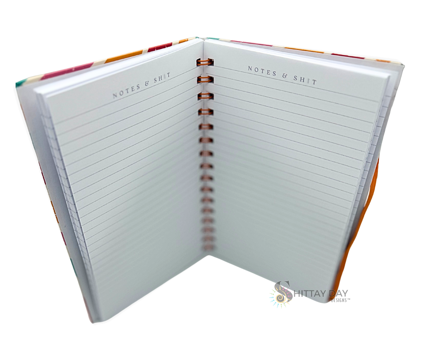 NOTES & SH*T FUNNY SARCASTIC WIRE BOUND JOURNAL
