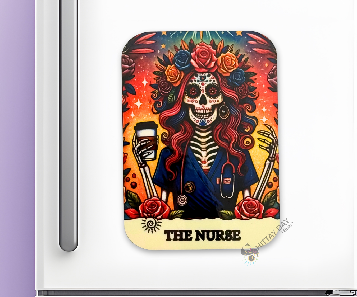 THE NURSE BONE-AFIDE PERSONALITY MAGNET