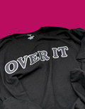 OVER IT - 100% COTTON BLACK T-SHIRT