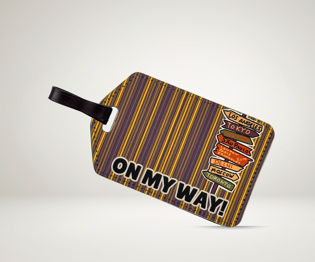 ON MY WAY! LUGGAGE TAG