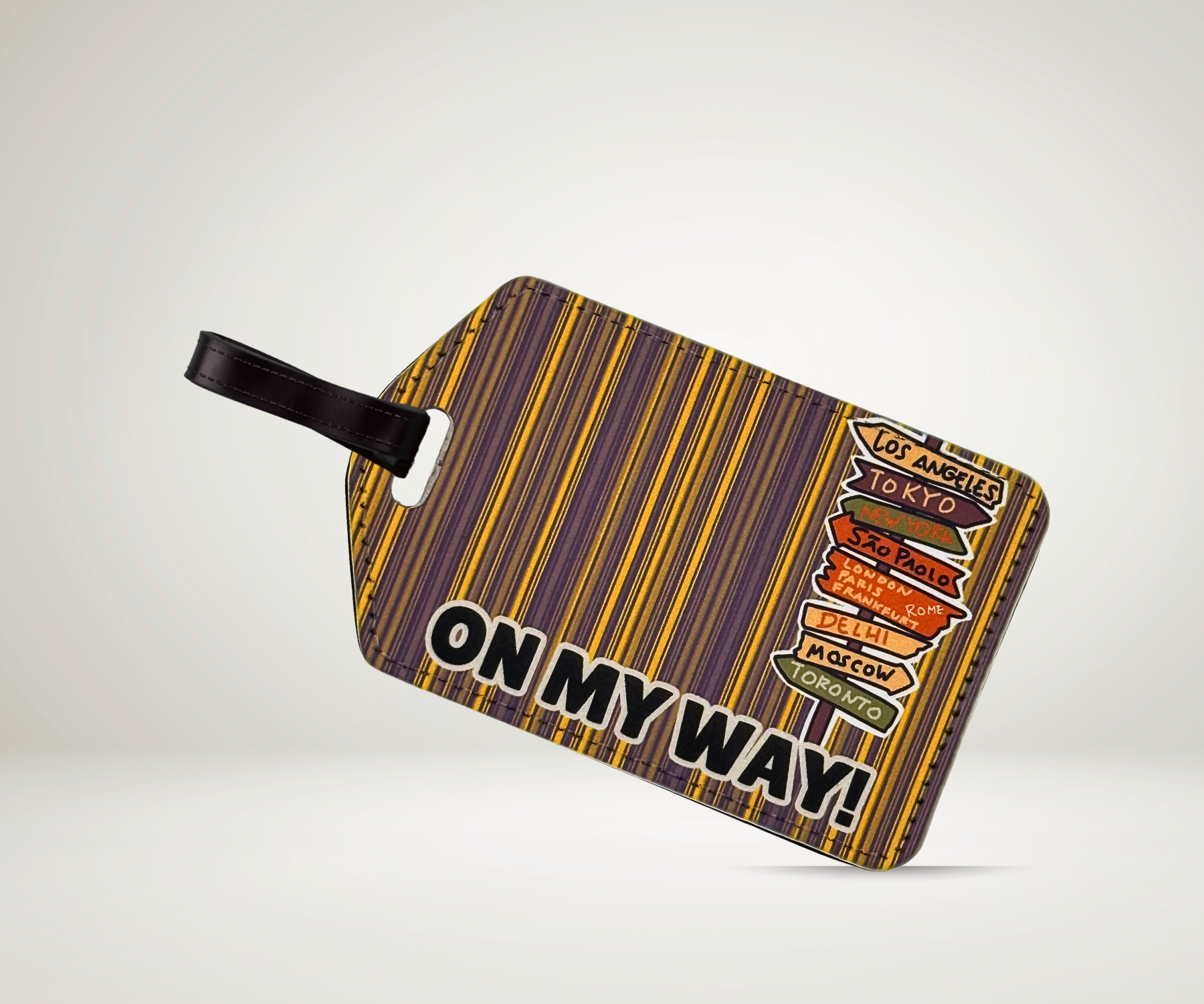 ON MY WAY! LUGGAGE TAG
