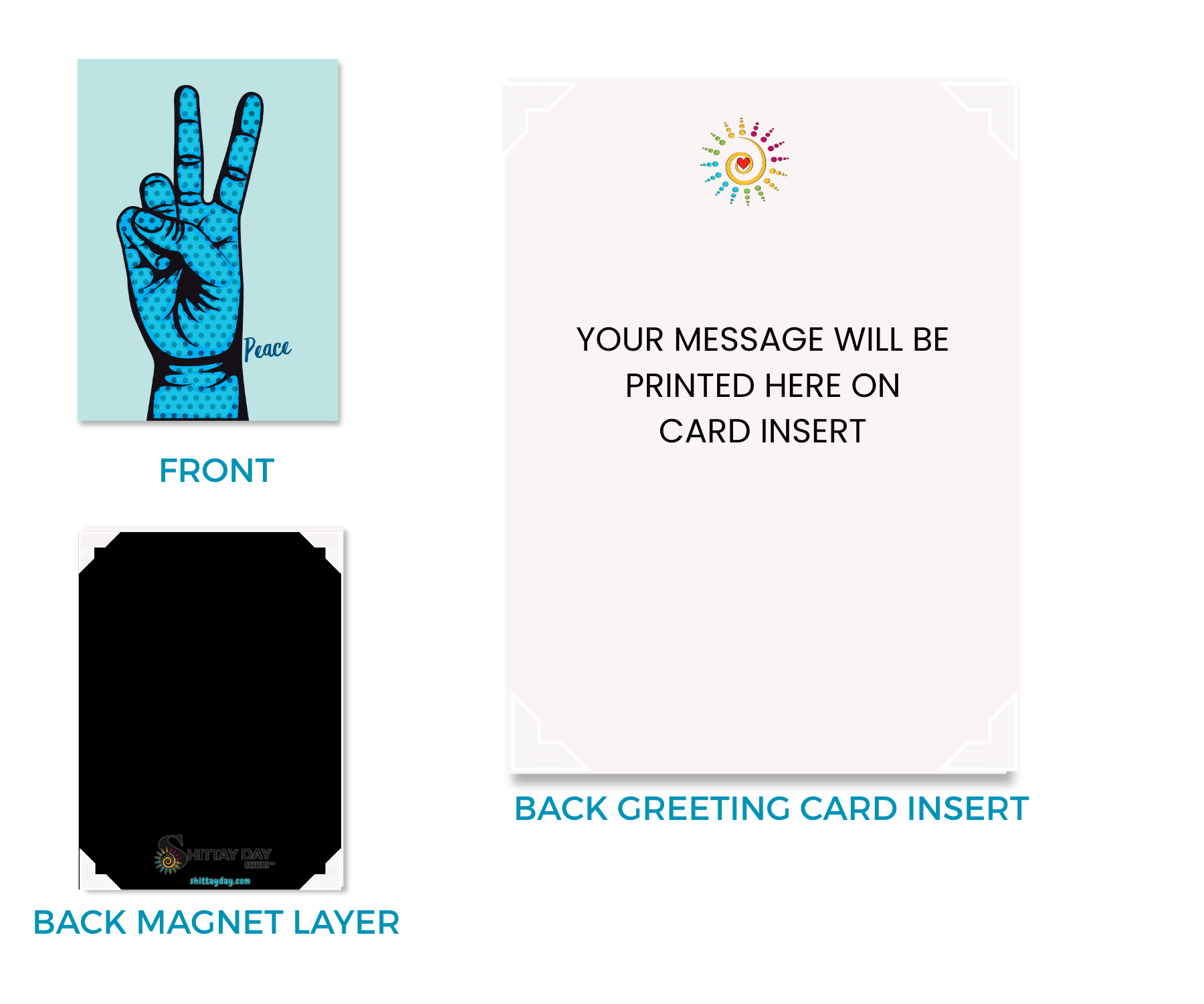 PEACE  CARDSIGN GREETINGS