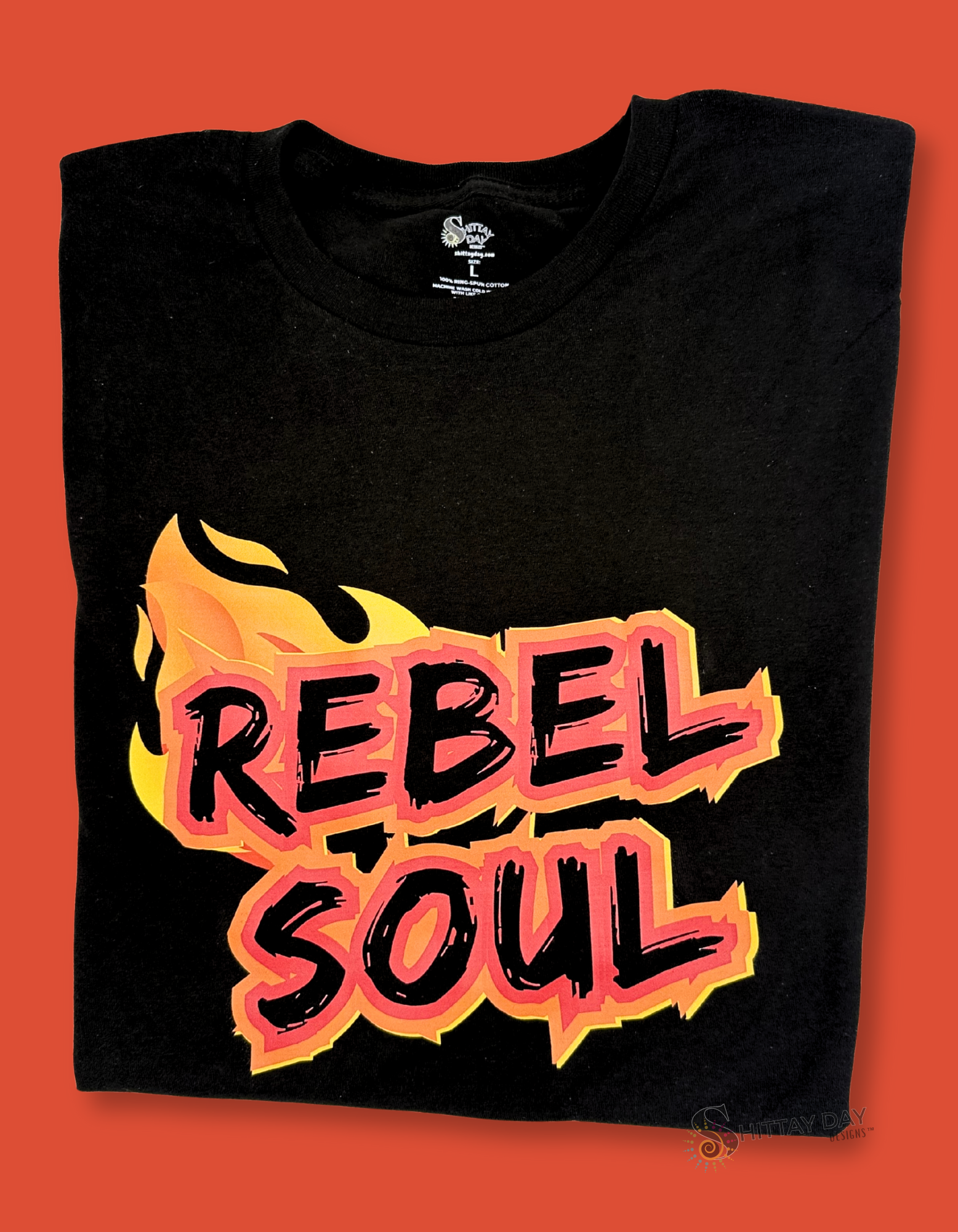 REBEL SOUL - 100% COTTON T-SHIRT