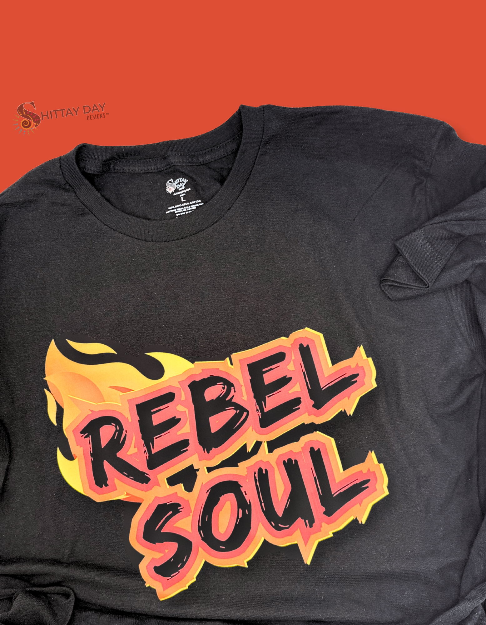 REBEL SOUL - 100% COTTON T-SHIRT
