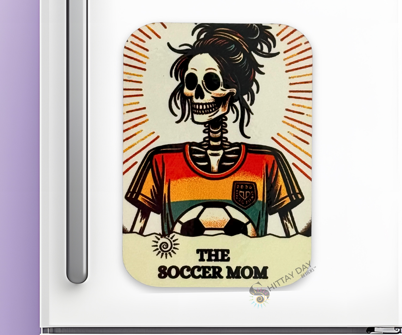 THE SOCCER MOM BONE-AFIDE PERSONALITY MAGNET