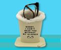 'I CAN'T HEAR YOU' EYEGLASSES HOLDER, CONVENIENT, FOR DESK, NIGHTSTAND, COUNTER