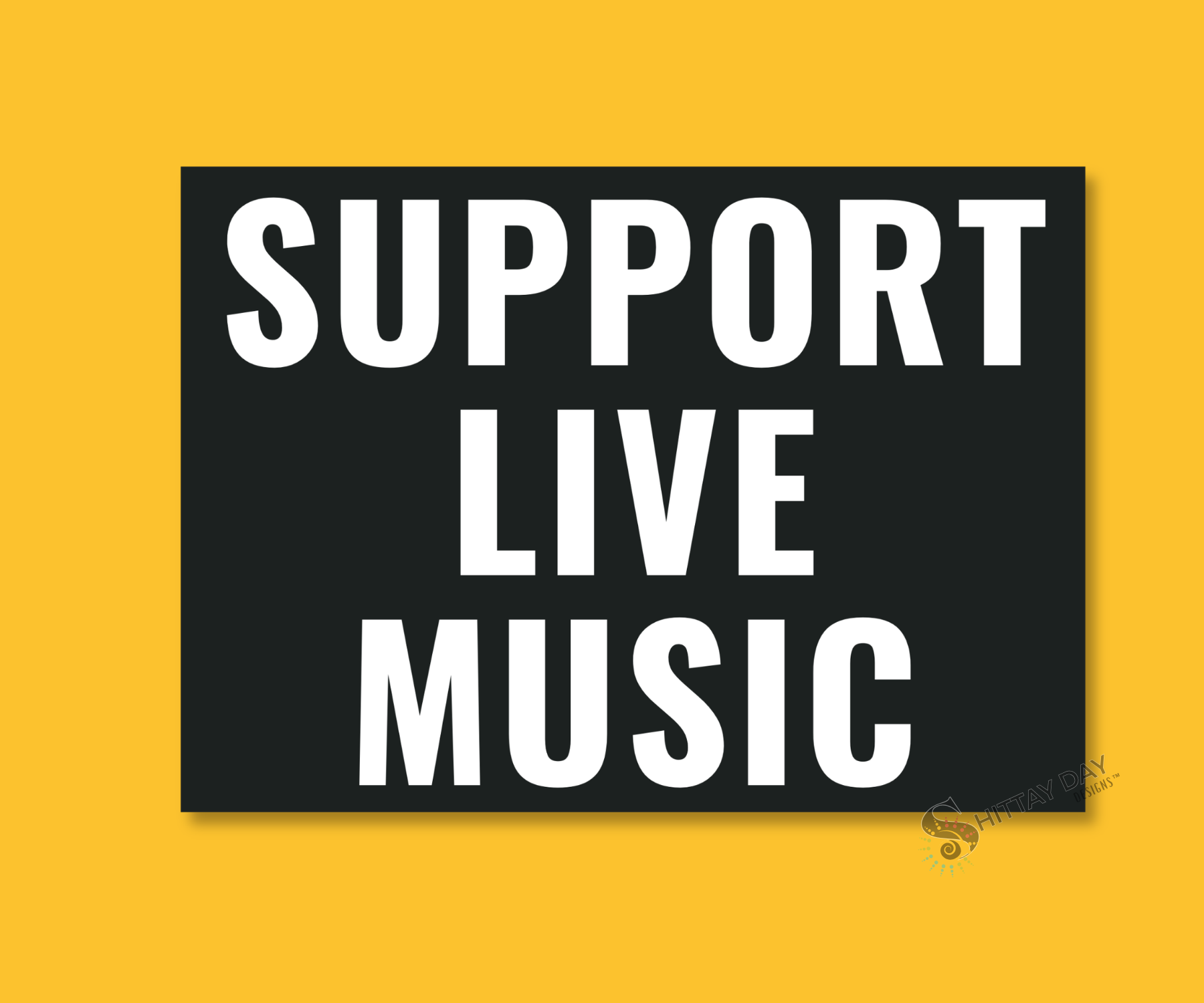 SUPPORT LIVE MUSIC | CARDCOR™ GREETINGS (CARD+DECOR)