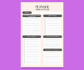 F*CKERY & NONSENSE SASSY ATTITUDE MAGNETIC PLANNER NOTEPAD