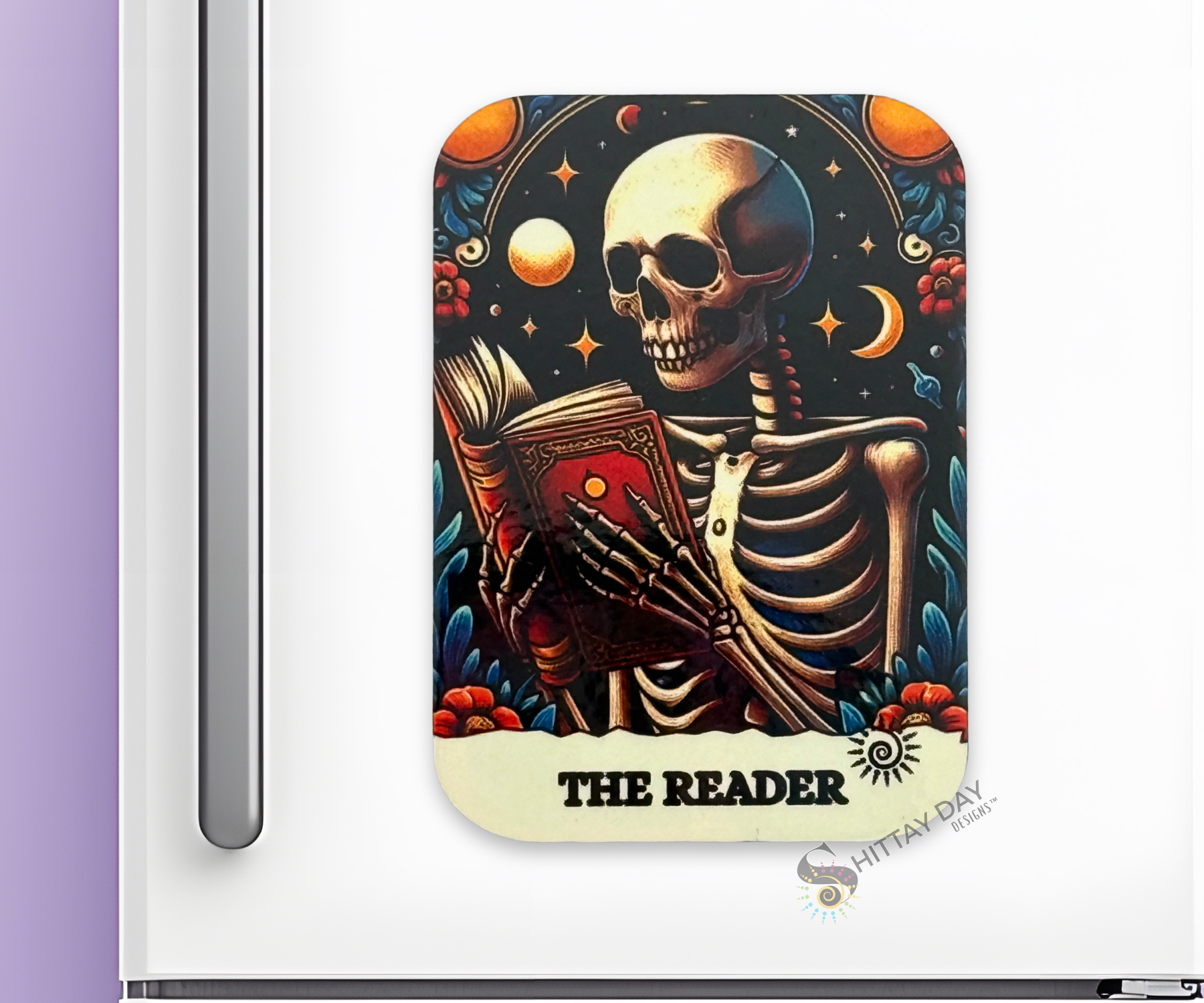THE READER BONE-AFIDE PERSONALITY MAGNET Version 2