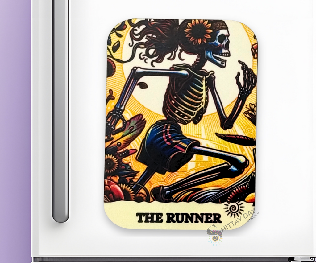 THE RUNNER BONE-AFIDE PERSONALITY MAGNET Version 1