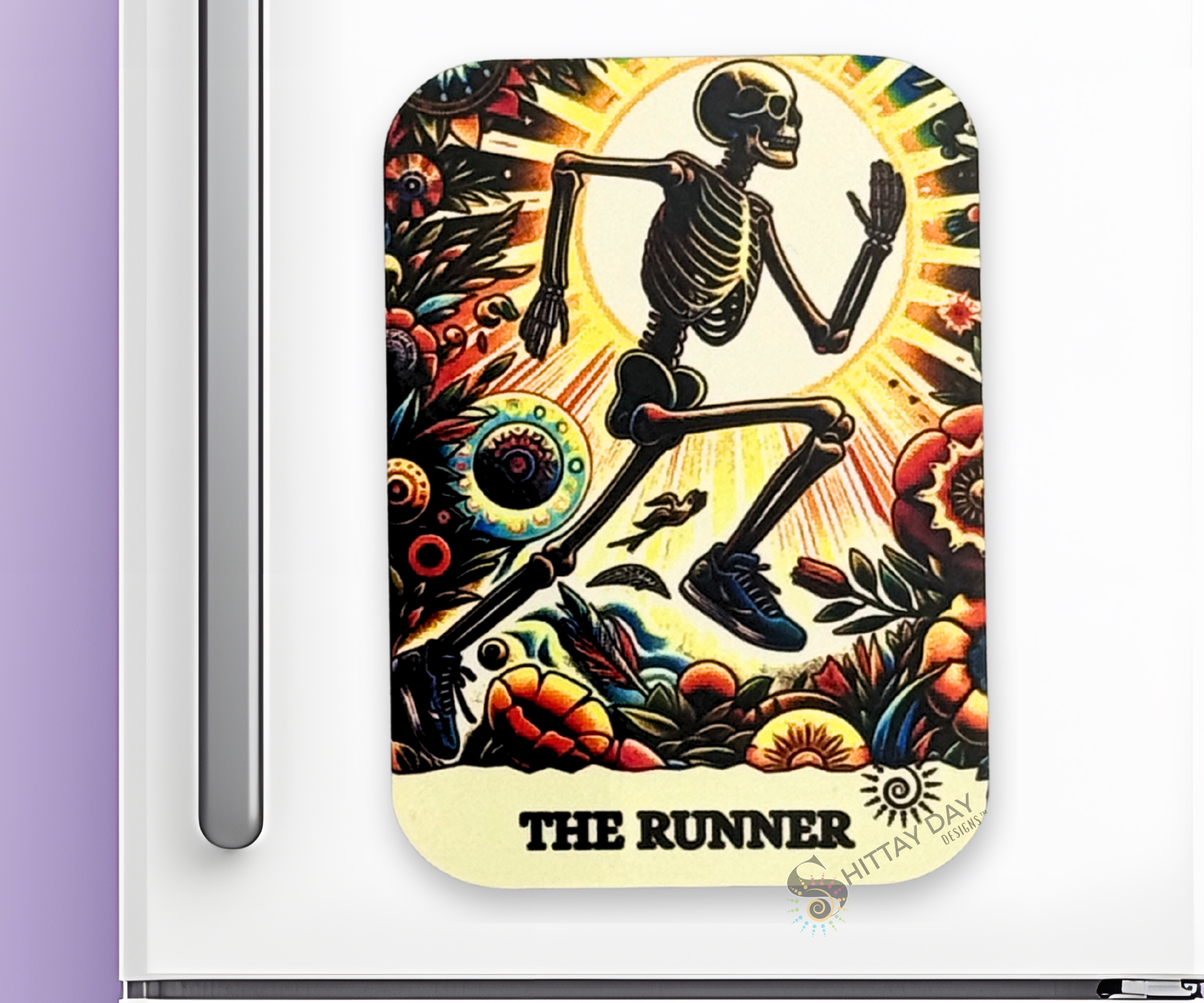 THE RUNNER BONE-AFIDE PERSONALITY MAGNET Version 2
