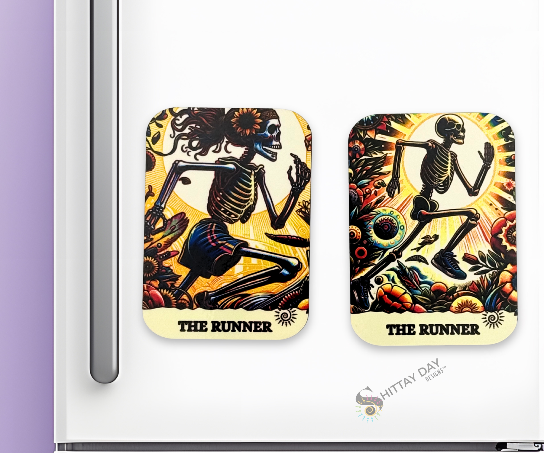 THE RUNNER BONE-AFIDE PERSONALITY MAGNET Version 1