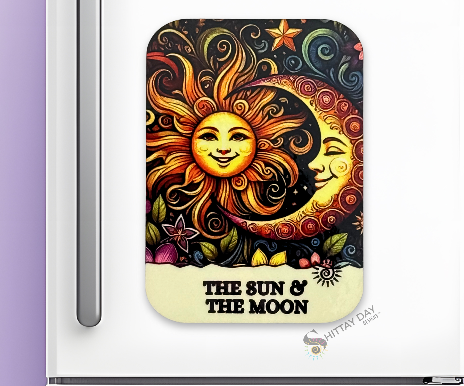 THE SUN & THE MOON BONE-AFIDE PERSONALITY MAGNET