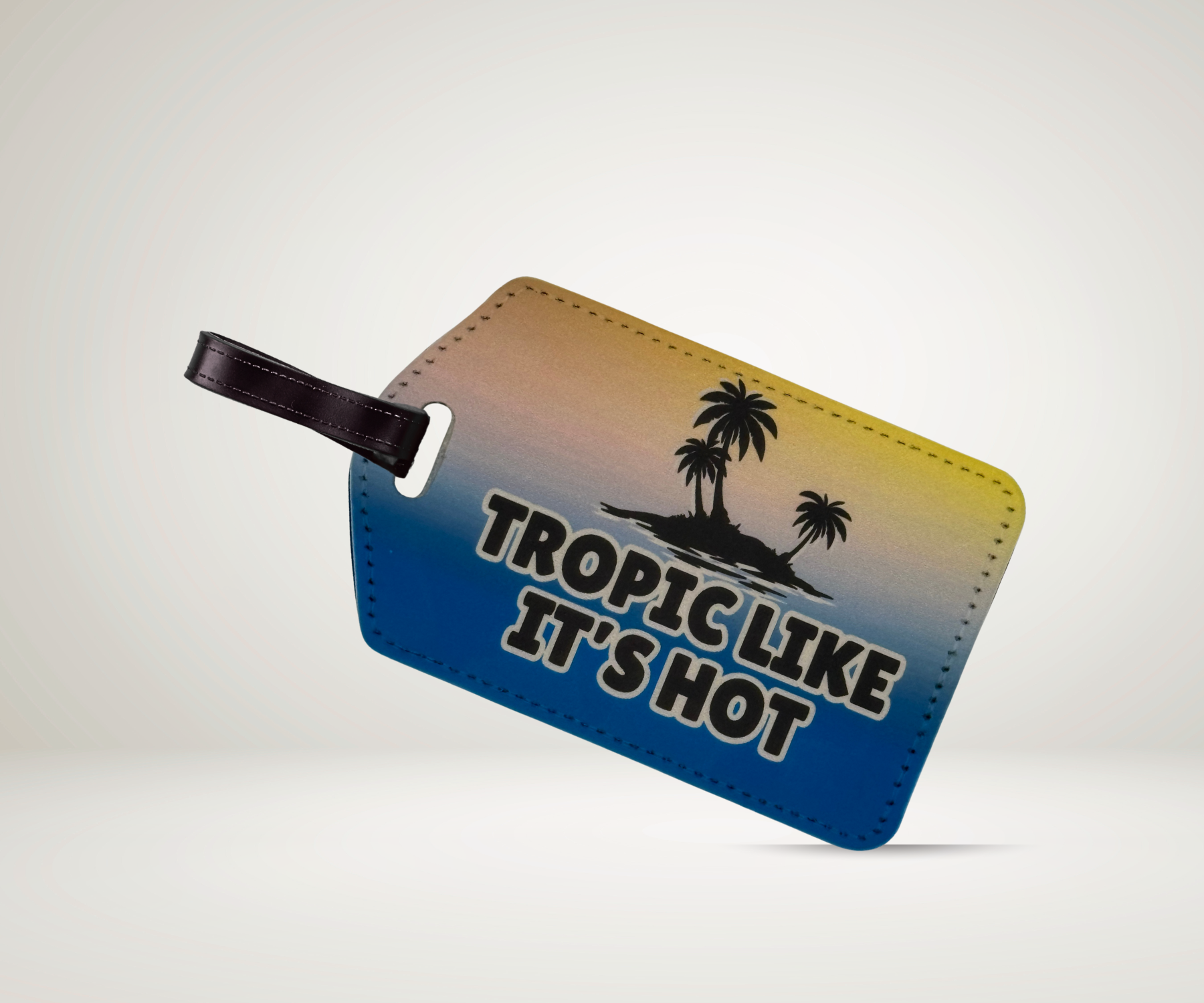 TROPIC LIKE IT'S HOT LUGGAGE TAG