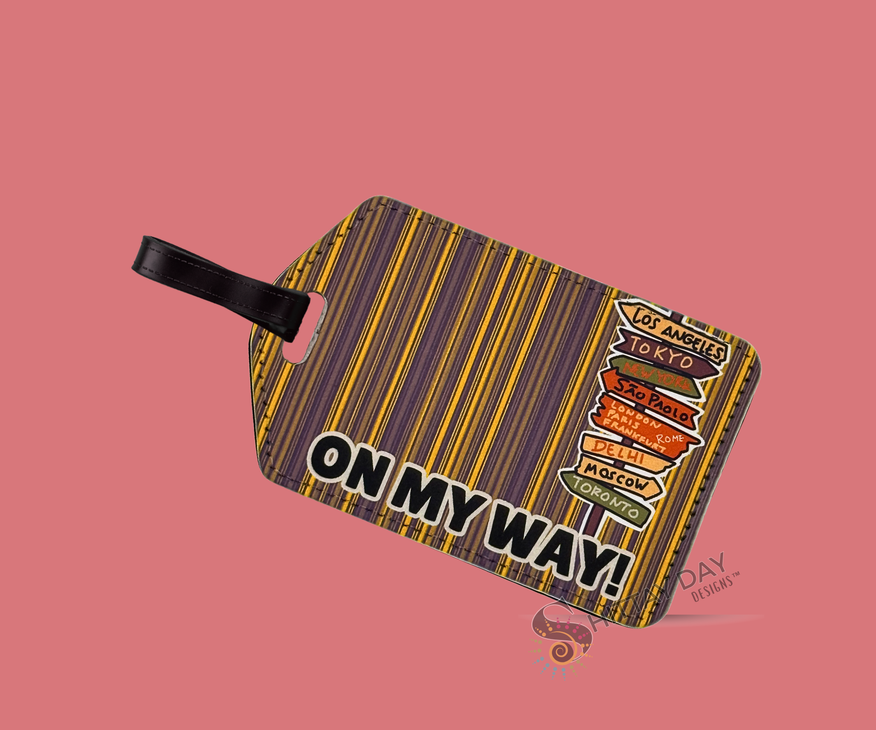 ON MY WAY! LUGGAGE TAG