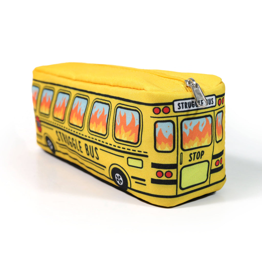 STRUGGLE BUS FUNNY ZIPPER POUCH